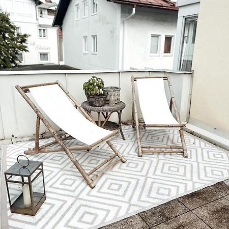 Zentrale Wohnung + Dachterrasse Sonthofen Kültér fotó