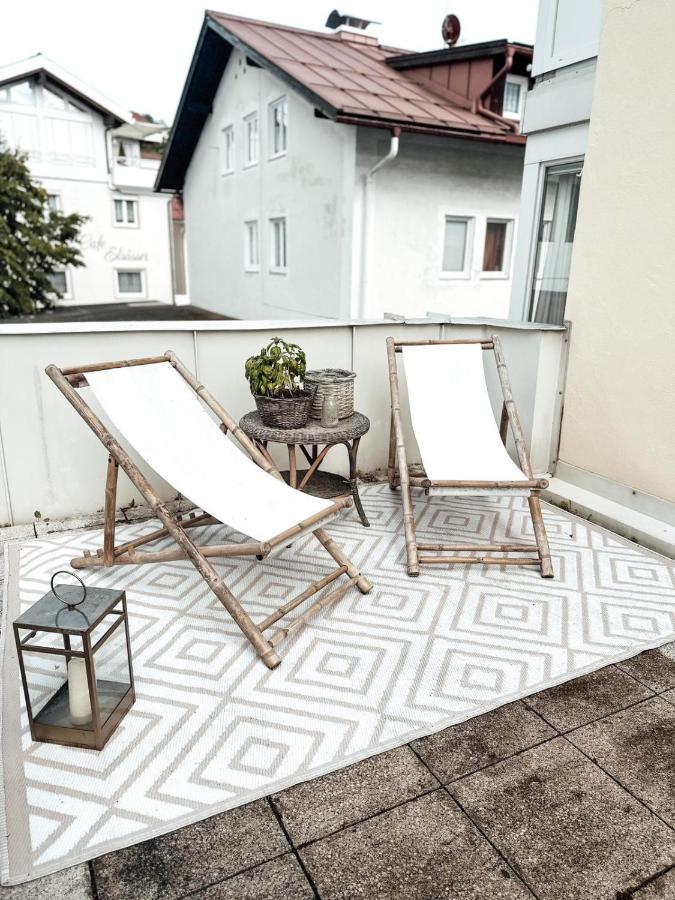 Zentrale Wohnung + Dachterrasse Sonthofen Kültér fotó