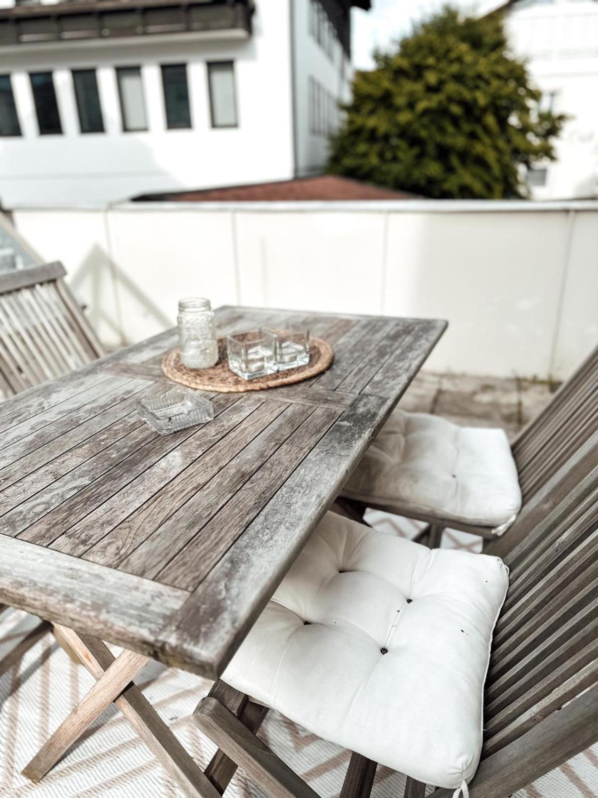 Zentrale Wohnung + Dachterrasse Sonthofen Kültér fotó